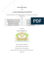 "Student Monitoring System (SMS) ": A Micro-Project Report On