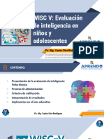 WISC V Evaluación de Inteligencia en Niños y Adolescentes