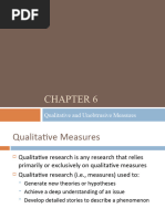 Qualitative - CH 5