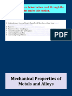 Topic 6 7 - Mechanical Properties of Metals and Alloys