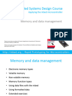 Mbed Course Notes - Memory and Data