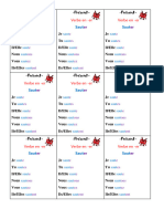 Porté Clé Conjugaison