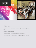 Intervention For Struggling Reader (Slac)