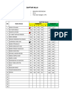 Legger Nilai Bahasa Indonesia