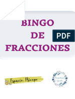 Bingo de Fracciones