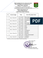 Jadwal Ujian Sekolah (Us)