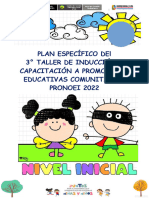 Plan Especifico-Taller de Inducción A Pec 2022 - Diciembre Urgente