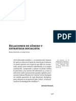 Relaciones de Genero y Estrategia Socialista Maria Bentron y Jorge Seijo