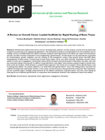 Review On Growth Factor Loaded Scaffolds For Rapid Healing of Bone Tissue Life Sciences Biotechnology