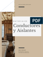 Conductores Aislantes