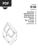 Manual - DR3900 Espectrofotometro