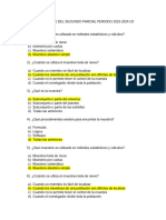 Cuestionario Del Segundo Parcial Metodologia de La Investigación I