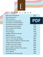 Espresso Menu v12