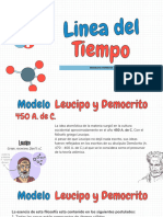 1.1,1.1.1,1.1.2 Linea Del Tiempo Modelos Atomicos