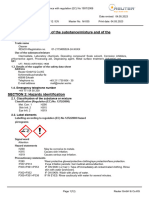 Reuter Cleaner - Safety Data Sheet