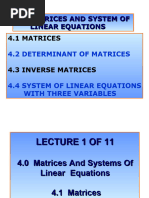 1 Matrices 1hour