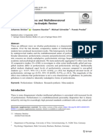 Intellectual Giftedness and Multidimensional Perfectionism: A Meta-Analytic Review