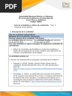 Guía de Actividades y Rúbrica de Evaluación Unidad 3 - Fase 4 - Propuesta Social Solidaria