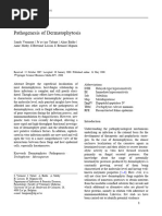 Pathogenesis of Dermatophytosis