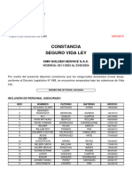 Constancia VL - CMR Golden Service S.A.C. 03.11