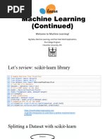 6 - Machine Learning 2