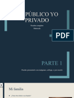 Cuadernillo Actividad 3. Yo Público Yo Privado