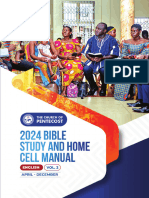 Bible Study and Home Cells Manual (April - Dec. 2024)