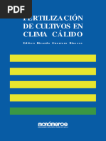 Fertilizacion de Cultivos en Clima Calid