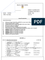 Pgs Class 8 Maths Annual Exam Final Paper - Docx 6 Feb