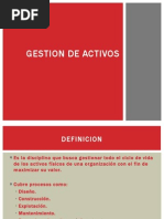 Gestion de Activos!