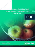 Dietas Bajas en Hidratos de Carbono y Rendimiento Deportivo Breve