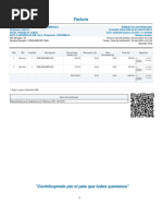 Factura: "Contribuyendo Por El País Que Todos Queremos"