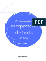 Atividades de Interpretacao de Texto - 3º Ano