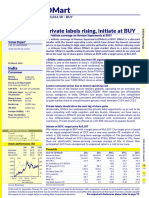 DMart BUY (Private Labels Rising Initiate at BUY) 20240320