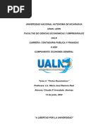 Tarea de Economia Ualn II Parcial