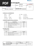 Site Inspection and Test Record: Mvaj205 Test 4400003962/00 Sec - Coa