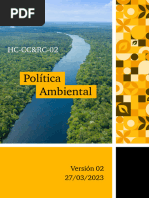 Politica Ambiental PWC Peru