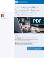 ECA Data Integrity Good Documentation Practice