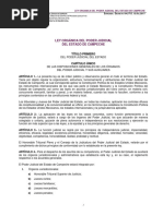 Ley Organica Del Poder Juicial Del Estado de Campeche