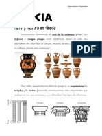 Comprensión Lectora Grecia - Arte y Cultura