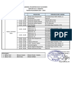 Jadwal SANLAT - BUKBER