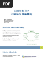 Methods For Deadlock Handling