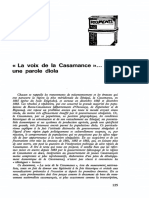 La Voix de La Casamance.. Une Parole Diola