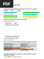 Speaking Practice B2