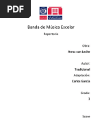 Arroz Con Leche. Tradicional. Grado1. BEMMINERD. Adapt. Carlos García