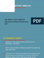 7 - Anthelmintic Drugs