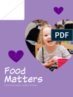 Food Matters Nurturing Happy Healthy Children