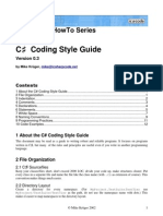 Coding Style Guide