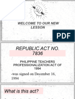 Republic Act 7836