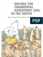 Guidelines For Environmental Impact Assessment (Eia) in The Arctic